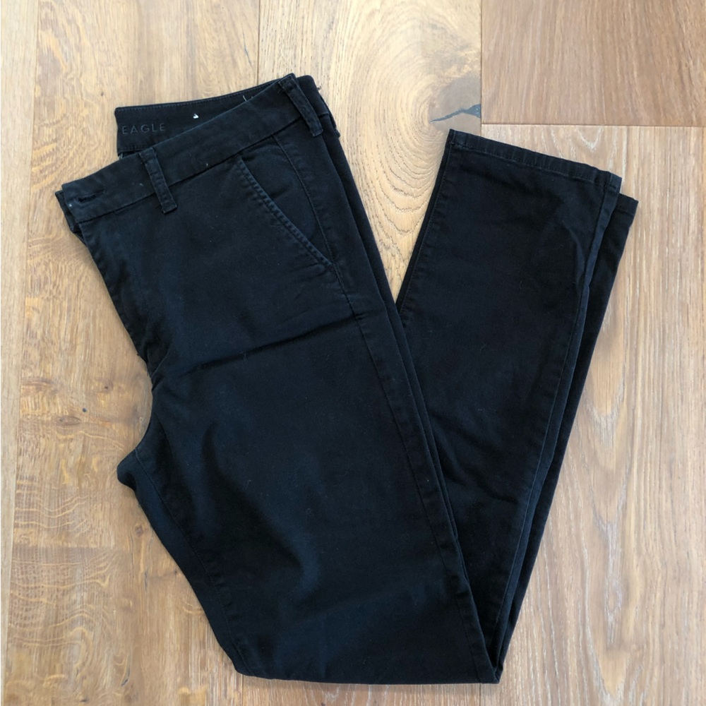 14 long American Eagle hi-rise skinny pants